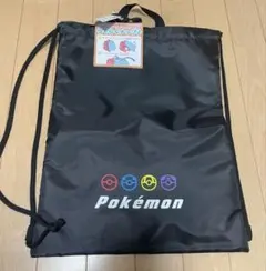 ポケモン　モンスターボール　ナップサック　リュックサック　ランドセル装着