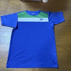 YONEX 半袖シャツ 青　S