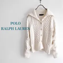 POLO RALPH LAUREN ケーブルニットカーディガン