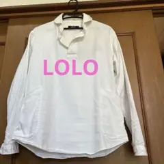 LOLO ホワイト 長袖シャツのサムネイル
