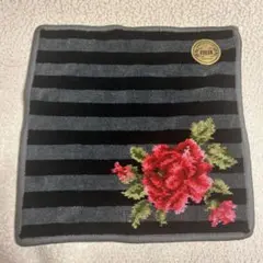 新品　未使用品FEILER ストライプ花柄タオルハンカチ