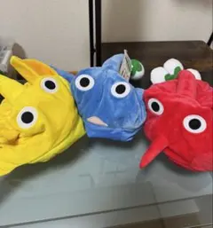 ピクミン被り物 なりきり帽子3セット‼️