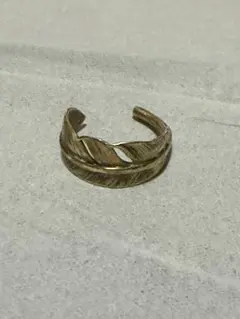 ラス1 全金 フェザー ピンキー リング 指輪 アクセサリー ハンドメイド ラス1 全金 フェザー ピンキー リング 指輪 アクセサリー ハンドメイド