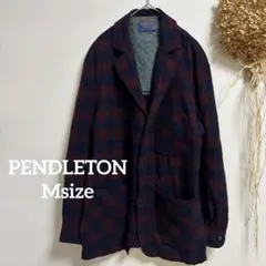 【ペンドルトン】 M♪ メンズ チェック ジャケット オーバーサイズのサムネイル