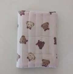 milklatteシリーズ熊ピンクバインダーカバーA6