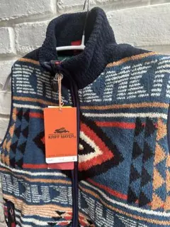 【新品未使用】KRIFF MAYER ネイティブ柄ベスト150