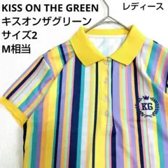一度着用】kiss on the green ポロシャツ&パンツセットゴルフ - メルカリ