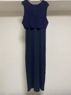 mystic ジップベストワンピースset ネイビー