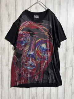 ヨウジヤマモト 朝倉優佳 赤顔 Tシャツ ブラック サイズ3のサムネイル