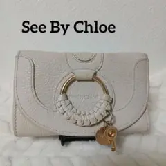 未使用　SEE BY CHLOE HANA レザーコンパクトウォレット　クリーム 楽天市場】シーバイクロエ 財布 hanaの通販