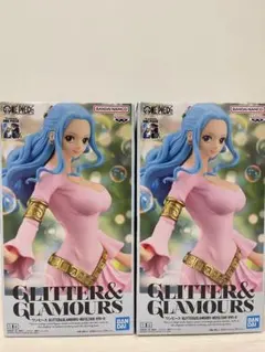 新品　ワンピース BATTLE RECORD フィギュア ネフェルタリ・ビビ2体