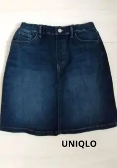 ユニクロUNIQLO 150㎝デニムスカート