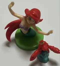 チョコエッグ　リトル・マーメイド アリエル セバスチャン フィギュア 2体セット