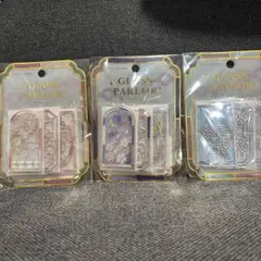 【新品未使用】グラスパーラーステッカー　3種セット
