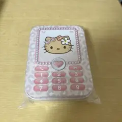 sweet9月号付録　日焼けハロ－キティ　缶ケース入り文具セット