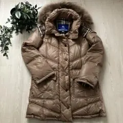 Burberry BLUE labelダウンコート