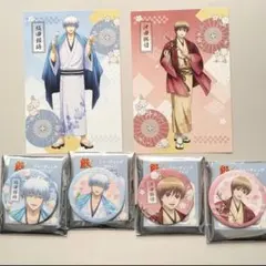 銀魂 総子 AGF クリアケース 缶バッジポストカード アクリルスタンド 銀魂 沖田総子 AGFに潜入してみた クリアケース 缶バッジポストカード