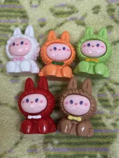 ラブブ　置物 5体セット