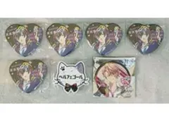 おべいみー ベルゼブブ キャンパスアート アクキー3個 缶バッジ ベール