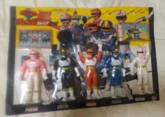 ⚠️デッドストック　高速戦隊ターボレンジャー　ファイブセット　当時物　バンダイ ⚠️デッドストック 高速戦隊ターボレンジャー ファイブセット 当時物