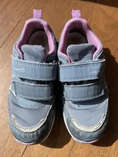 superfit グレー ピンク スニーカー17cmのサムネイル