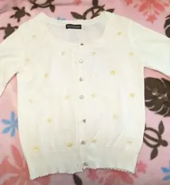 Sorridere 花ビジューつきカーディガンのサムネイル