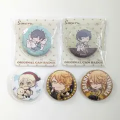 【生産終了品】歌い手 缶バッジ 5種セット