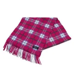 BURBERRY【バーバリー】マフラー カシミヤ チェック柄 ピンク レディースのサムネイル
