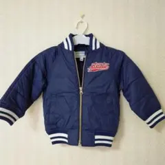 新品 CHEROKEE キッズ スタジャン アウター 100 ネイビー