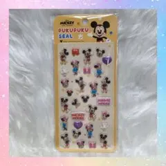 【世人商事】 PUKUPUKUSEAL ミッキー ぷくぷくシール ミニー