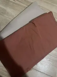 【処分セール】生地　アースカラー　2種　無地