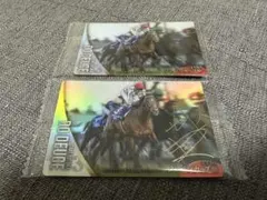 サラブレッドホースコレクション 第3R ドウデュース(金箔サイン入り)