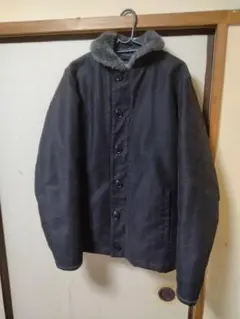 【美品】FAT エフエーティー N-1 デッキジャケット ブラック(XL)のサムネイル