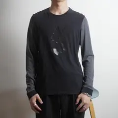 A|X ARMANI EXCHANGE ロゴプリント 切替Tシャツ /BZ307