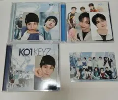 【匿名配送】KO1KEYZ CD 3形態セット トレカ付き 柳谷伊冴