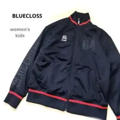 美品【ブルークロス】ブラックジャージ Mスカルクロスボーン(レディースSキッズ)