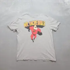 Disney インクレディブル A1268 Tシャツ L グレー Pixar 2のサムネイル