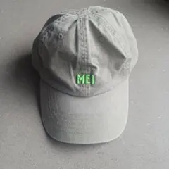 MEI ベースボールキャップ グレーのサムネイル