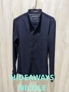 NICOLEニコルHIDEAWAYS BLACK3Dシアサッカージャージーシャツのサムネイル