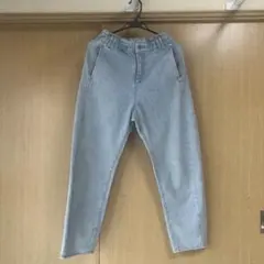 ライトブルー デニムパンツ Lサイズ