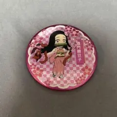 竈門禰豆子 ネオン 缶バッジ ニジゲンノモリ 鬼滅の刃