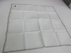BURBERRY オフホワイト ハンカチ 約50cm x 50cm未使用オマケ付