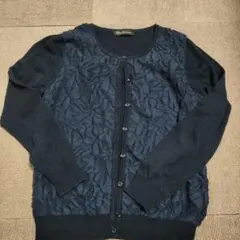 Clear Impression ネイビー 長袖カーディガンのサムネイル