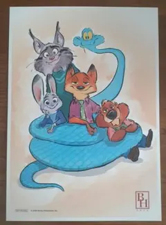 映画 ズートピア2 特典 プレミアムアートボード 第6弾 入場者特典