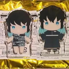 残1 鬼滅の刃 ゆらふわアート アクリルブロック　時透無一郎　時透有一郎　二個