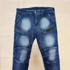 ワークマン CORDURA® デニムジョガーパンツ ブラストネイビー