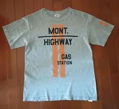 anvil MONT. HIGHWAY プリント Tシャツ グレー