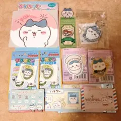 ちいかわ　ハチワレ　ダイカットステッカー　アクリルキーホルダー　アクスタ　カード