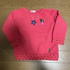 ミキハウス　ダブルビー　トレーナー　90㎝