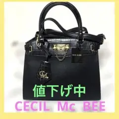 【新品未使用】CECI Mc BEE ブラック ショルダーバッグ